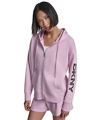 Dkny Sport Women's Regular-Fit Full Zip Hoodie