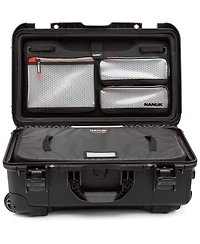 Nanuk Media Series 935 Wheeled Waterproof Hard Case with N-Cubik 13L Insert and Lid Organizer