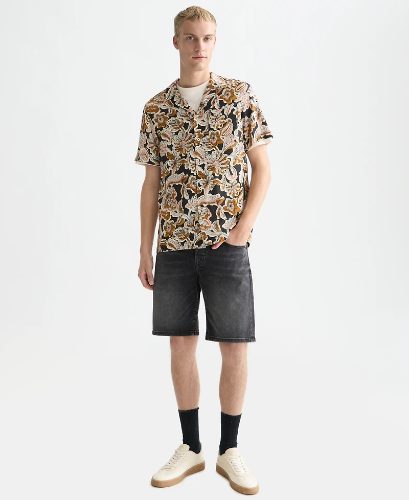 Scotch & Soda Men's Printed Short-Sleeve Shirt