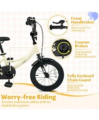 Mecale Kids Bike Sport Bicycle with Removable Training Wheels