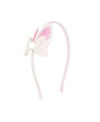 Sweet Wink Little and Big Girls Shaker Easter Bunny Ear Bow Headband