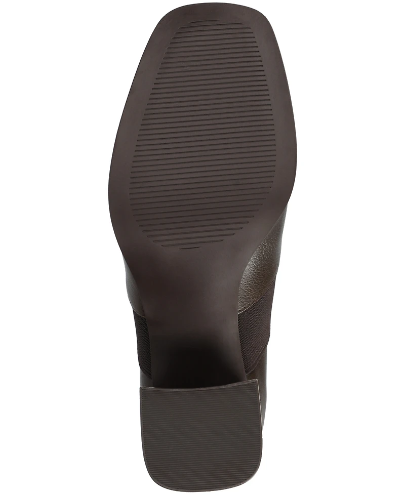 Journee Collection Women's Maeve Medium Square Toe Dress Booties