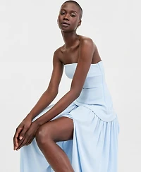 Rare Juniors' Asymmetric Sleeveless Midi Dress