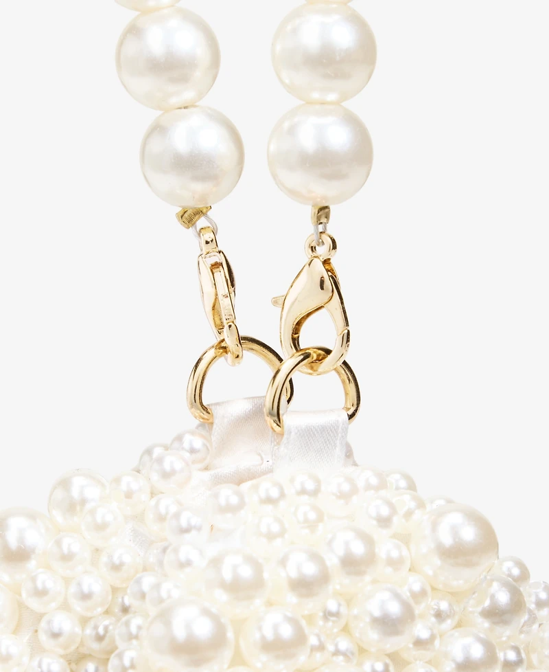 Doris Pearl Medium Clutch Handbag