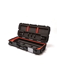 Nanuk 991 Wheeled Waterproof Hard Case with Foam Insert for Bows, Black