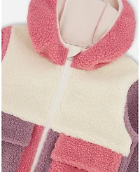 Deux par Deux Baby Girls Sherpa Jacket