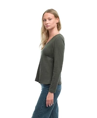 Wilt Clothing Women's Deep V Slim Tee