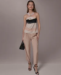 Donna Karan New York Women's V-Neck Top