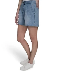 Nautica Jeans Women's Pleated Denim Shorts