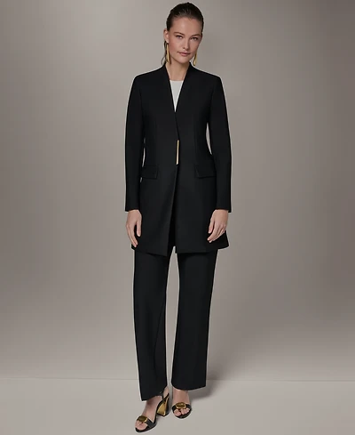 Donna Karan New York Petite Collarless Jacket
