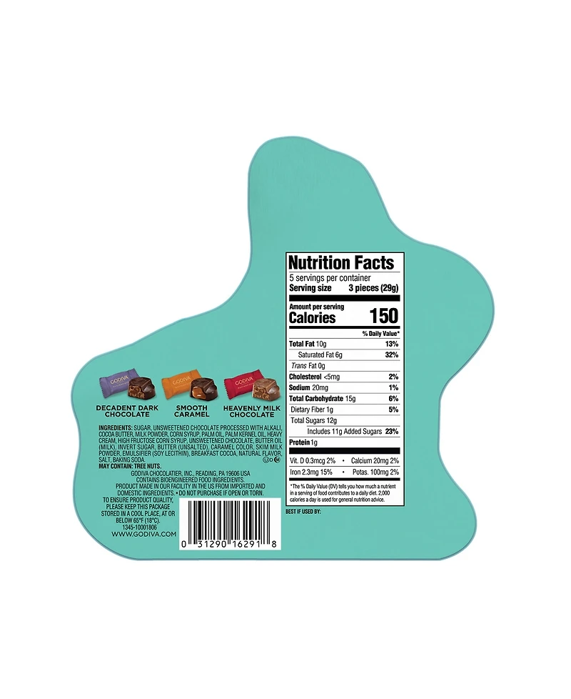 Godiva Easter Bunny Masterpiece Chocolate Gift Box, 15-Pc.