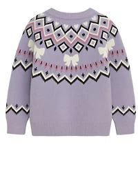 Kate Mack Girls' 2T-6X Stitch Fair Isle Sweater