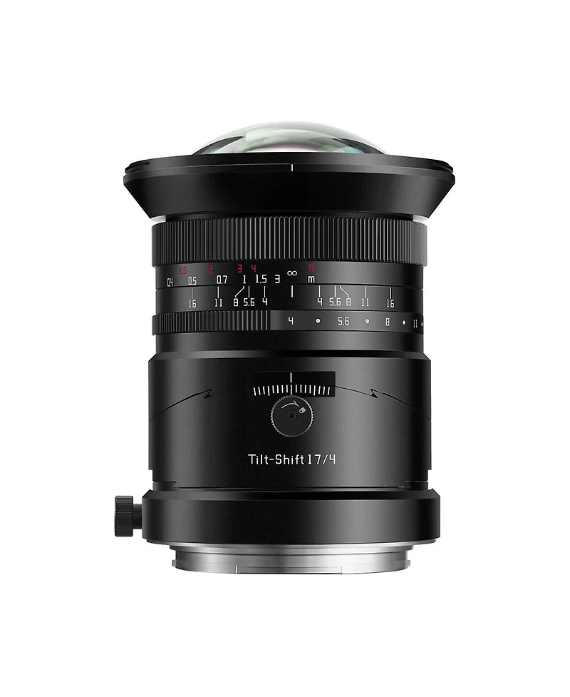TTArtisan 17mm f/4 Tilt Shift Lens for Fujifilm Gfx, Black