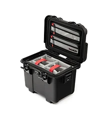 Nanuk T20 Top Loader Waterproof Hard Case with 2-Pocket Lid Organizer and Padded Dividers