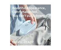 Risokeys Minimalist Wireless Mouse, Mute & Easy-to-Use, 2.4G/Bt Dual Mode for Office/Gaming/Design, Travel-Friendly for Students & Professionals