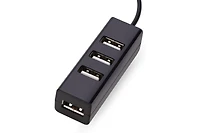 Risokeys 4-Port Usb 2.0 Hub High-Speed 480Mbps, Compact Portable Splitter – Ideal for Professionals,Home Users