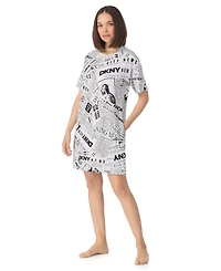 Dkny Women's Short-Sleeve Pull-On Sleepshirt