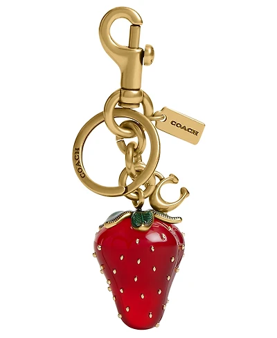 Coach Strawberry Resin Bag Charm