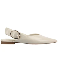 Journee Collection Women's Jacqueline Slingback Ankle Buckle Flats