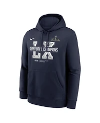 Nike Men's Navy Seattle Seahawks Super Bowl Lx Champions Sacrifice Hoodie