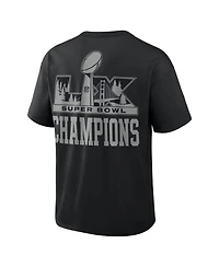 Nike Men's Black Seattle Seahawks Super Bowl Lx Champions Locker Room Trophy Collection T-Shirt