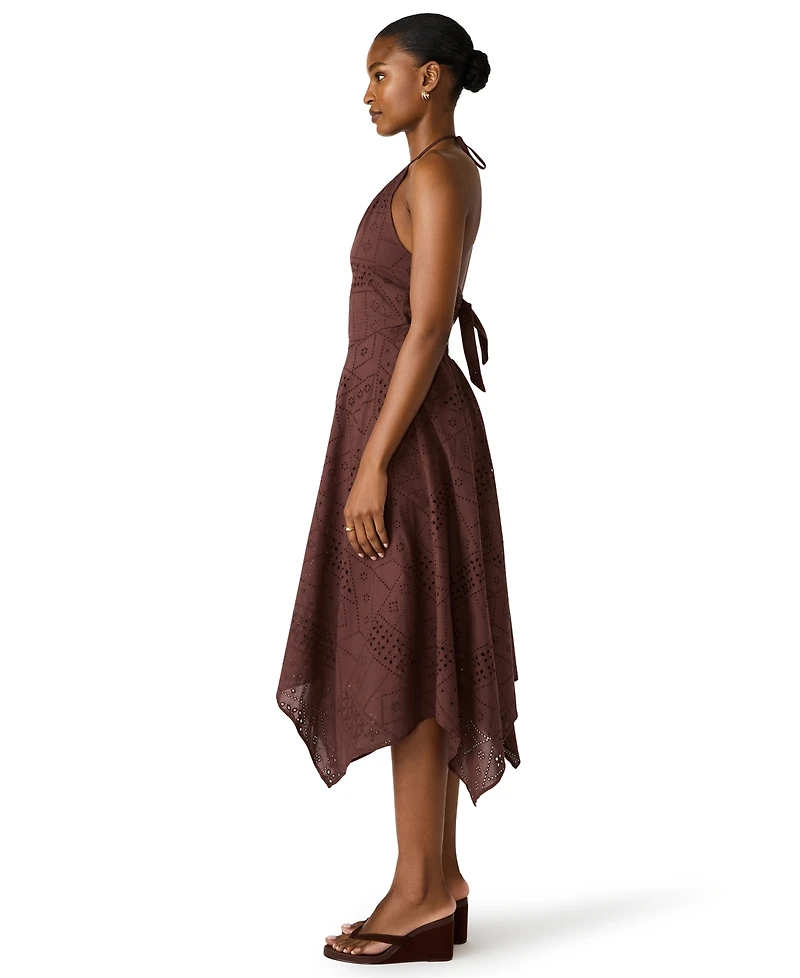 Steve Madden Women's Dalina Halter Neck Dress