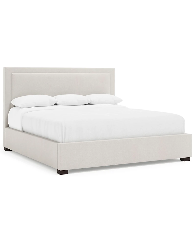Morgan Full Upholstered Panel Bed