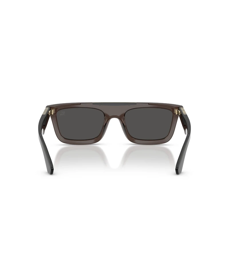 Burberry Men's Rectangle Sunglasses, BE4451U