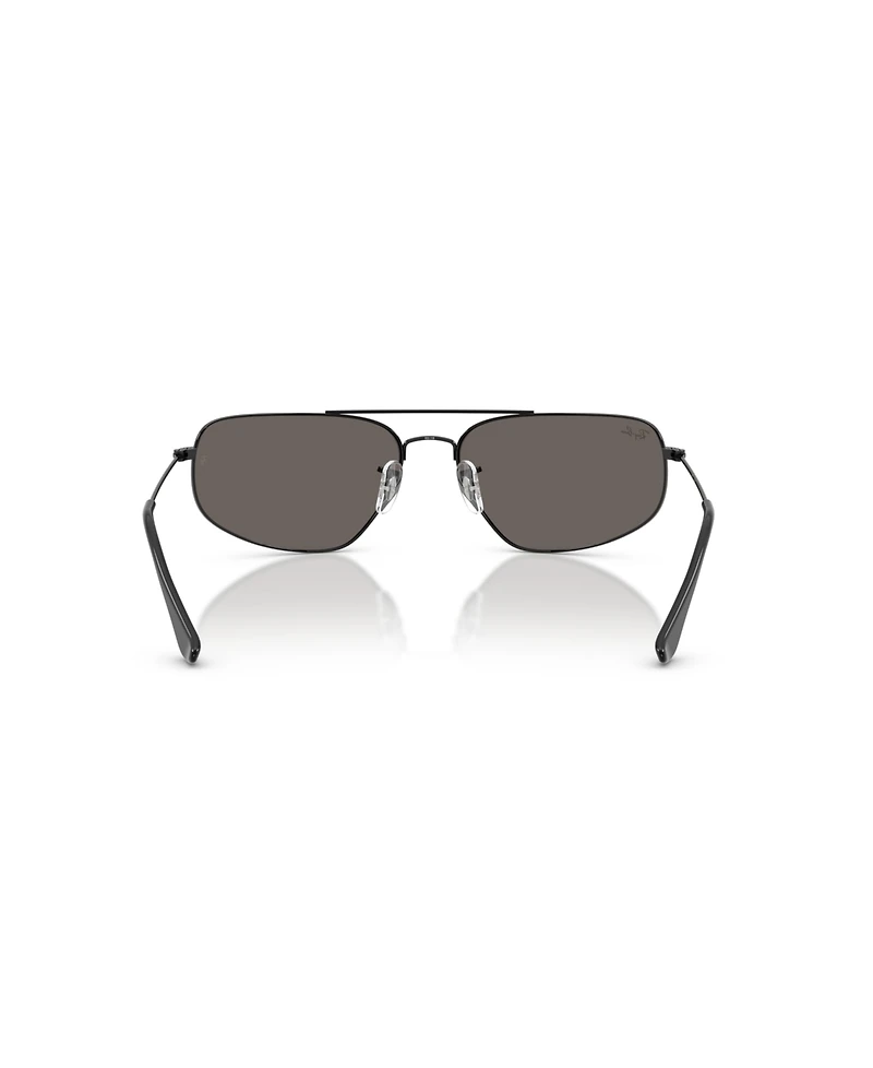 Ray-Ban Unisex Rectangle Sunglasses, RB3780
