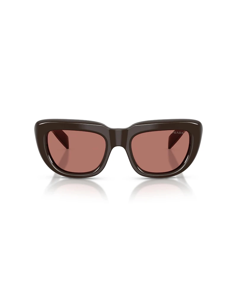 Prada Women's Rectangle Sunglasses, Pr D07S