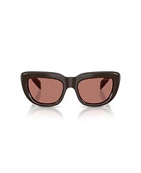 Prada Women's Rectangle Sunglasses, Pr D07S