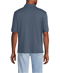 Lands' End Men's Tall Short Sleeve Cotton Supima Polo Shirt