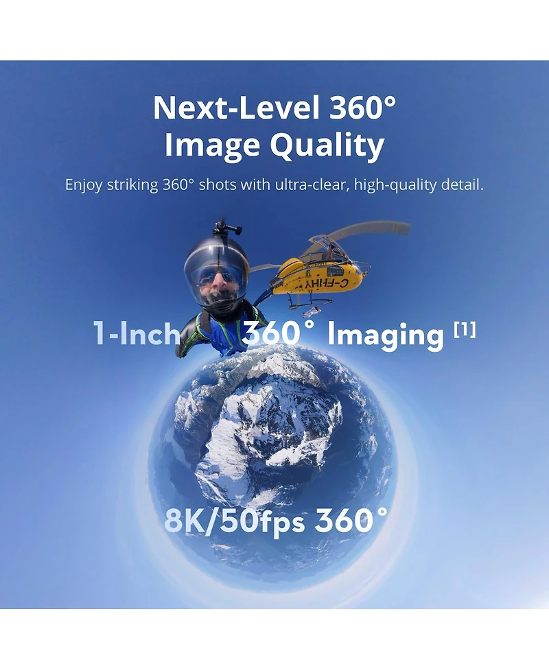 Dji Osmo 360 8K Action Camera Standard Combo