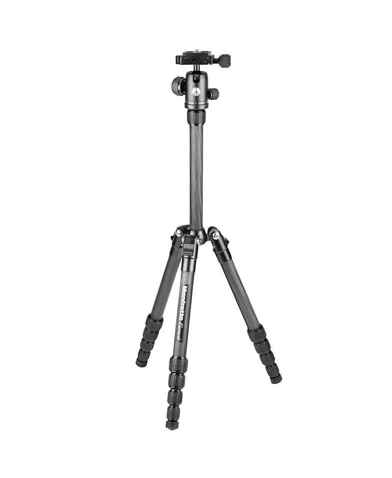 Manfrotto Element Traveller Small 5-Section Carbon Fiber Tripod with Ball Head