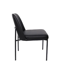 Loft Faux Leather Upholstered Dining Side Chairs, Set of 2