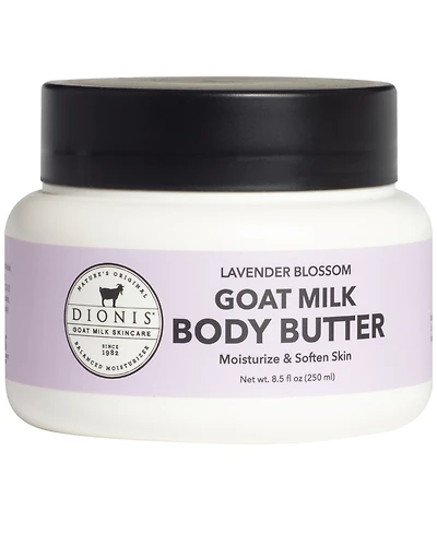 Dionis Lavender Blossom Goat Milk Body Butter, 8.5 oz.