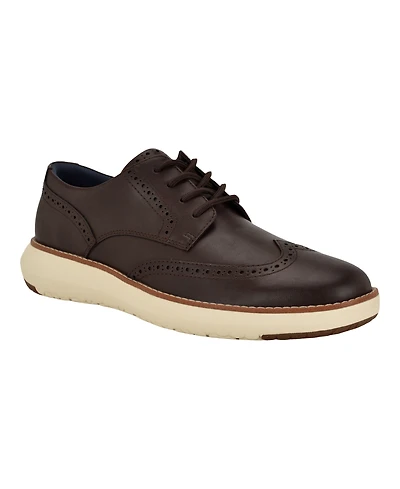 Tommy Hilfiger Men's Foyer Dress Casual Lace-Up Wingtip Oxfords