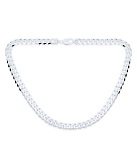 Bling Jewelry Heavy Solid Strong .925 Sterling Silver 8MM Miami Cuban Curb Chain Link Necklace