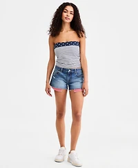 Madden Girl Juniors' Reversible Printed Tube Top