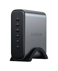 Satechi 200W 6-Port Usb-c Pd Desktop GaN Charger