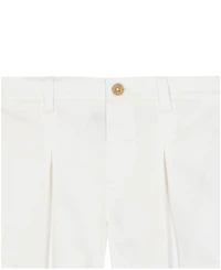 Tommy Hilfiger Girls' 4-6X Gingham Flutter Sleeve Tunic & Stretch Twill Shorts, 2-Piece Set