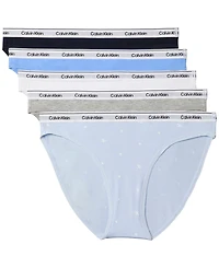 Calvin Klein Women's 5-Pack. Modern Logo Low-Rise Bikini Underwear QD5208