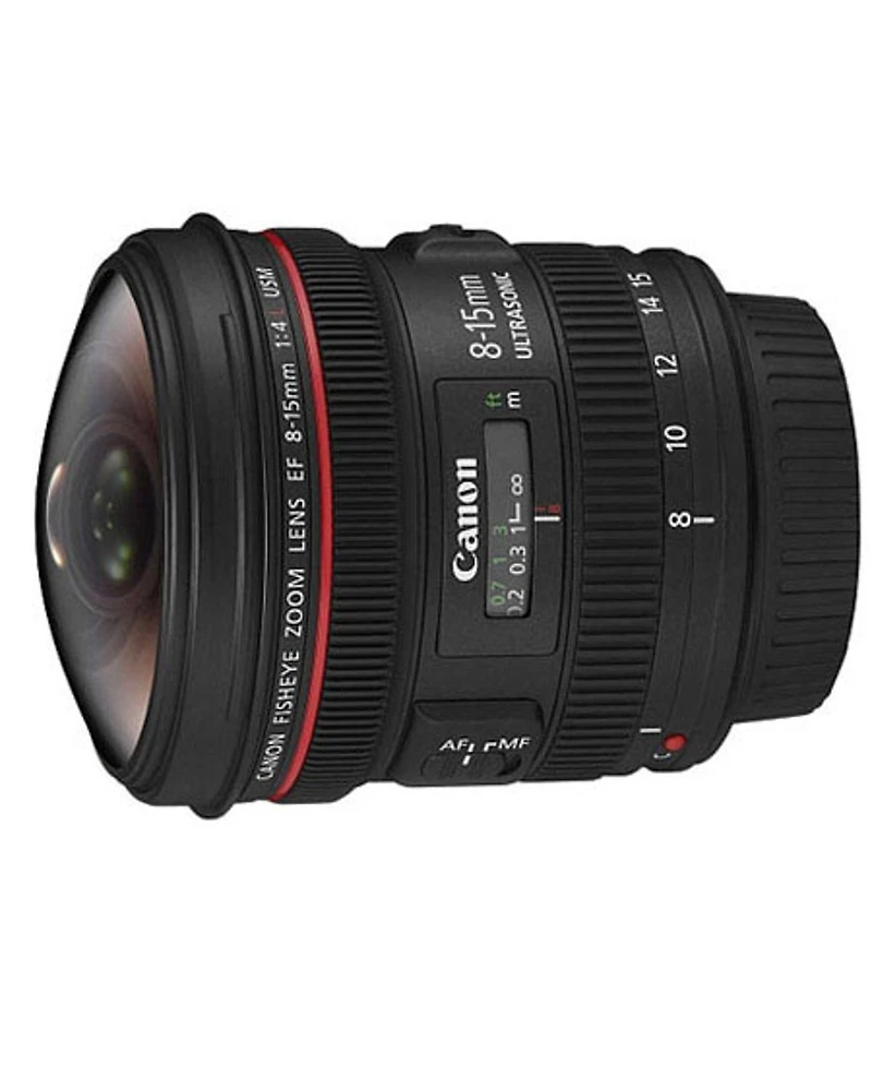 Canon Ef 8-15mm f/4L Fisheye Usm Lens