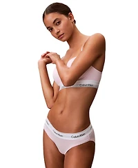 Calvin Klein Women's Ck Icon Cotton Modal Bikini Underwear QF8520
