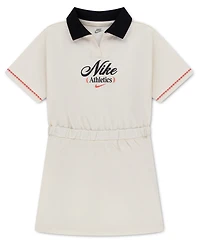 Nike Girls' 4-6X Tennis Lifestyle Short-Sleeve Dress