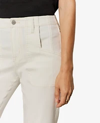 Sanctuary Petite Retreat Cropped Wide Leg Pants