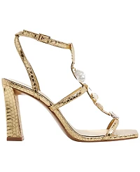 Aldo Women's Taylar Square Toe Block Heel Sandals
