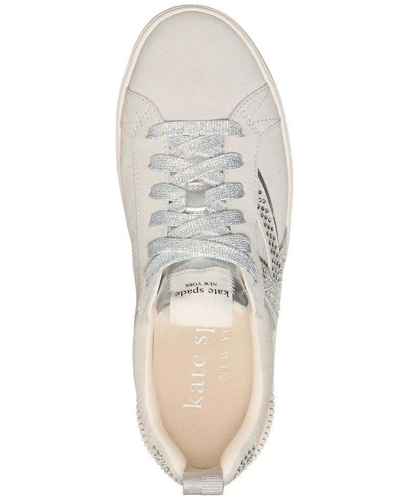 Kate spade new york Women's K as Court Lace-Up Sneakers
