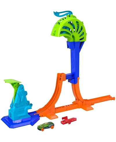 Hot Wheels Stunt Tracks Power Launch Champion Track Set