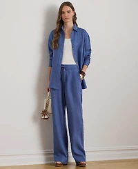 Lauren Ralph Petite Jovonie Wide-Leg Pants